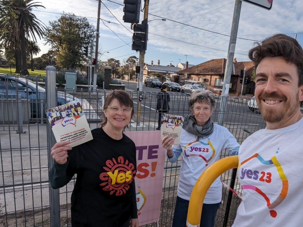 Peter Toogood Allume Staff Volunteering Yes Vote Campaign