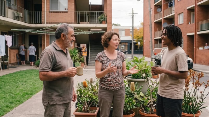neighbours-talking
