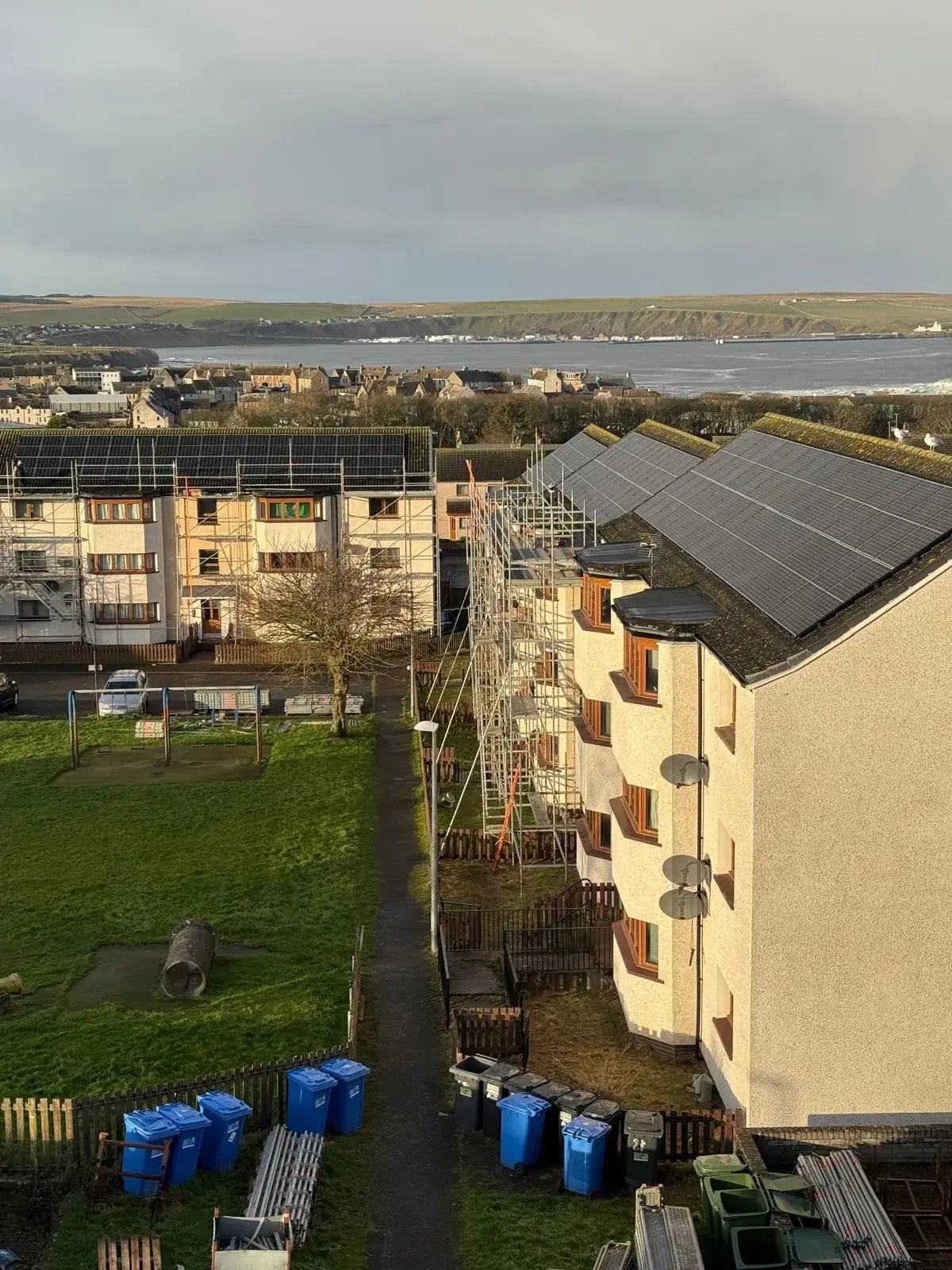 Thurso Scotland install social housing fund