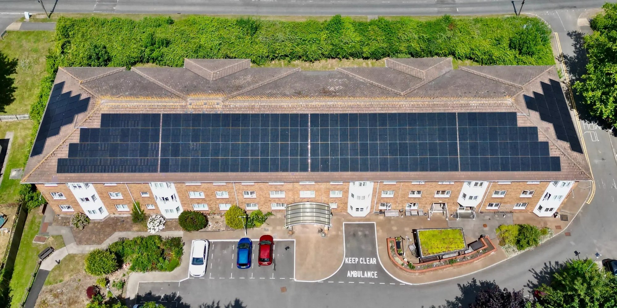 Wellwood building social housing flats