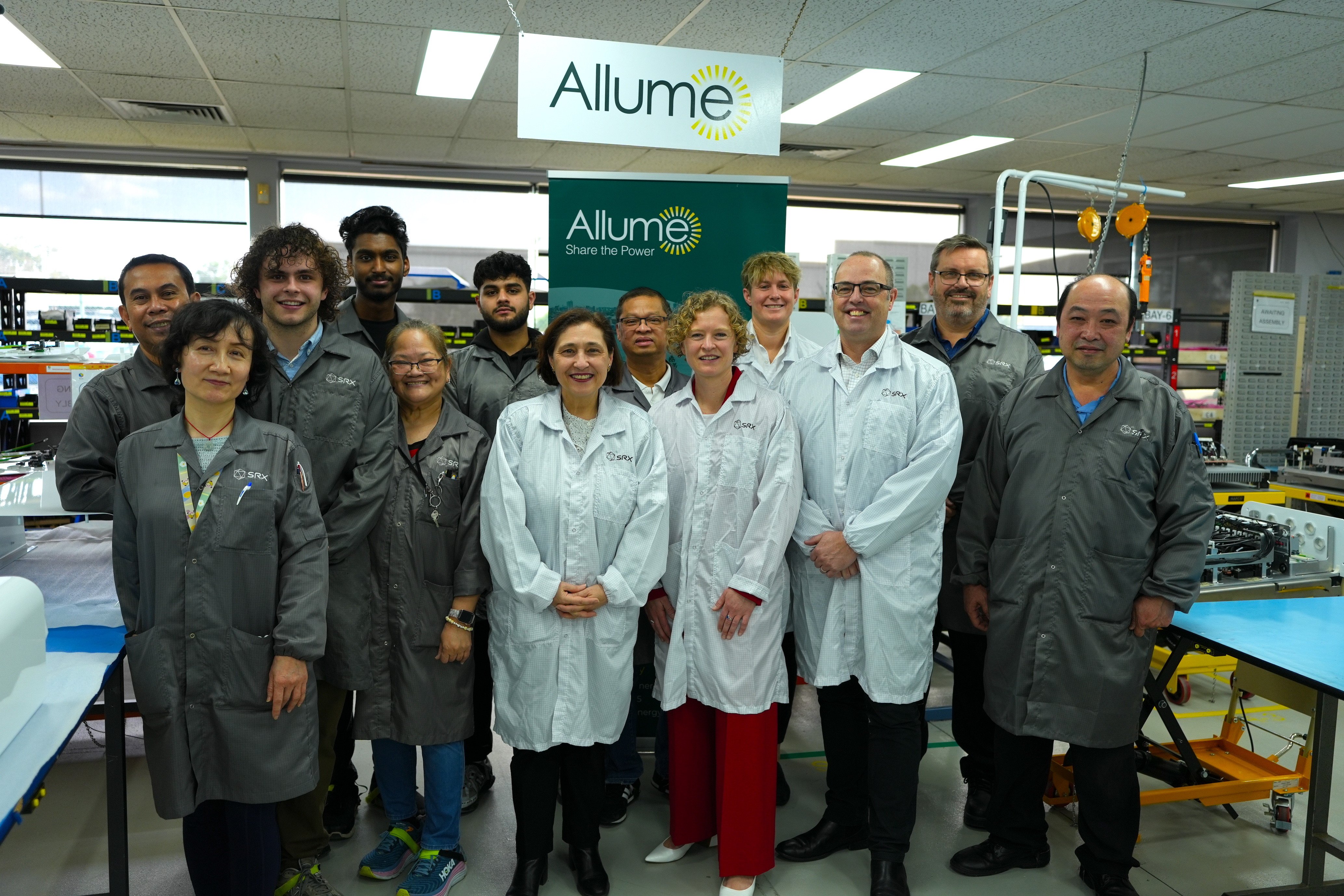 Lily D’Ambrosio Visits Allume for Round 2 Launch of the VIC Solar for Apartments Grants