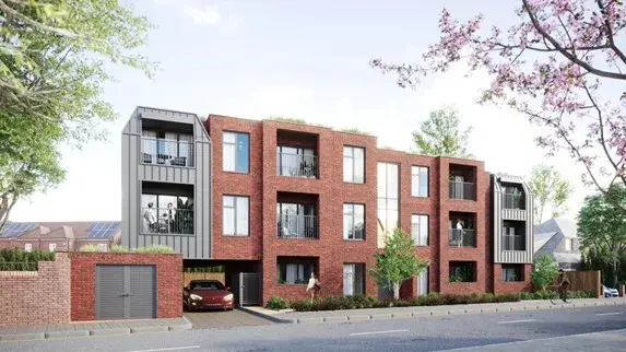 Achieving a building of net-zero flats