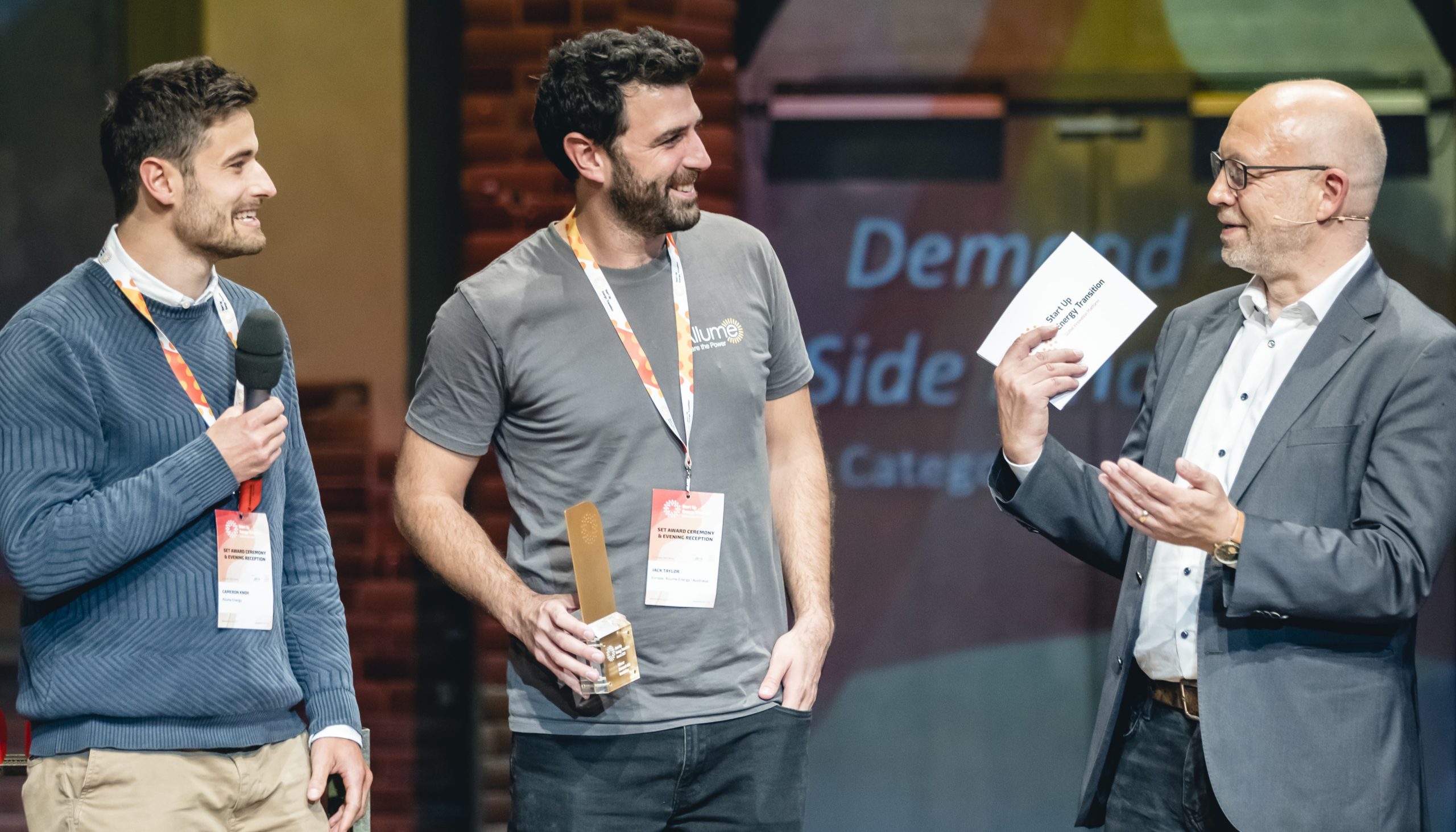 Allume crowned winners at the Start Up Energy Transition Awards in Berlin