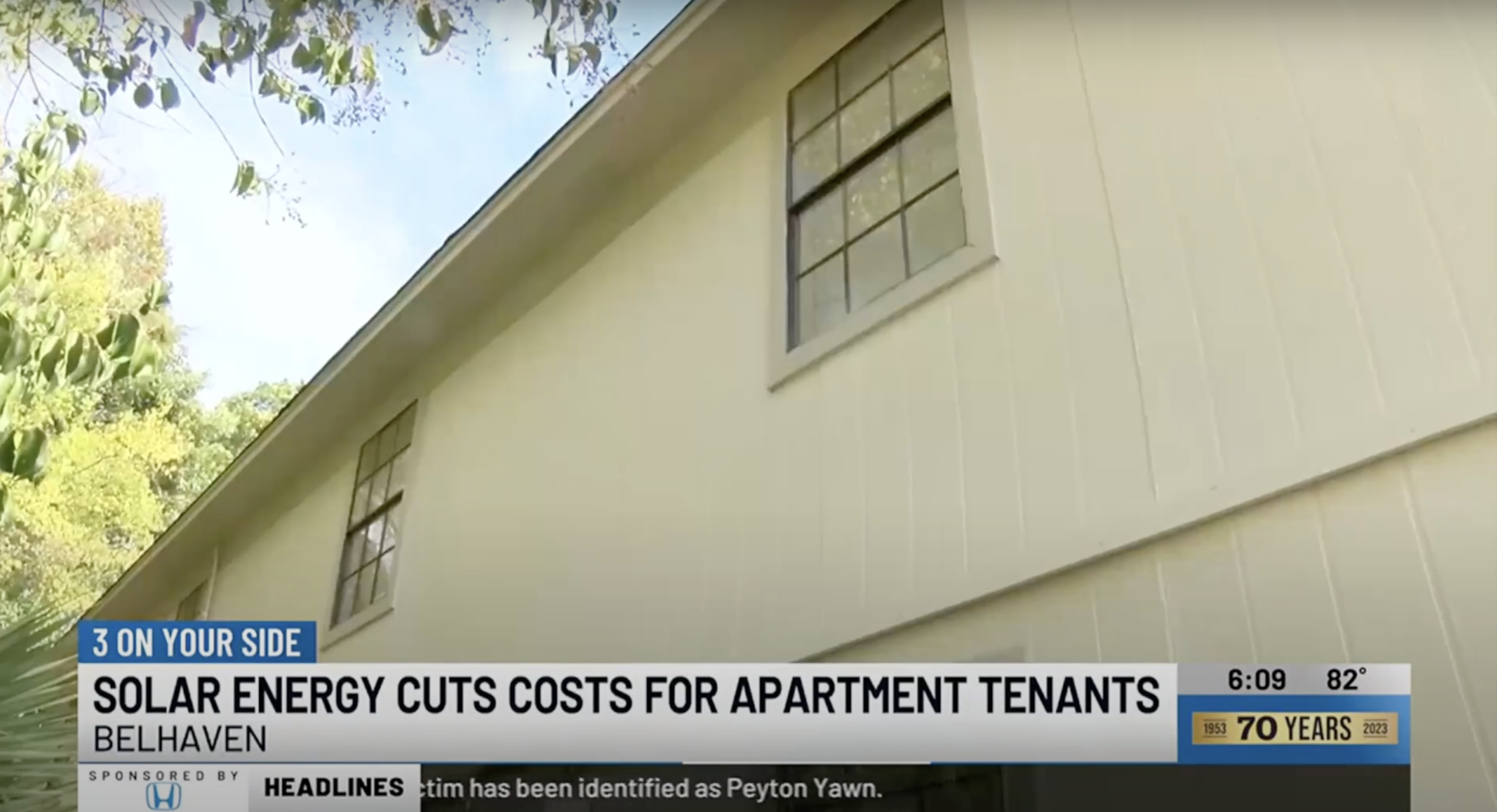 WLBTW News Coverage of SolShare's impact at Belmont Residential, Jackson Mississippi US