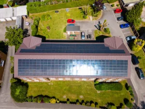 SolShare Solar Project UK drone